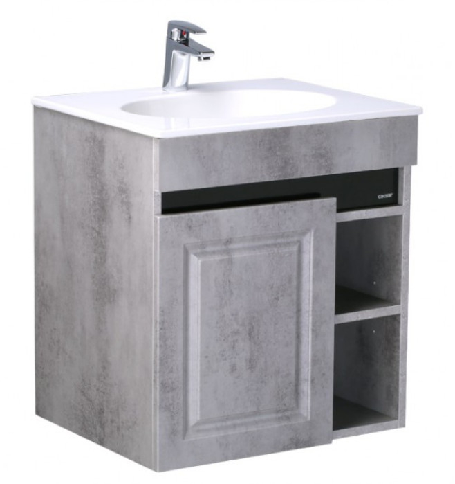 Bộ Tủ Lavabo Caesar LF5024/EH05024ASV Màu Xám