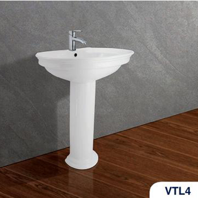 Chậu rửa lavabo treo tường Viglacera VTL4